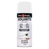 White Knight 310g Clear Gloss Squirts Spray Paint