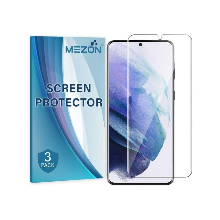 3 Pack MEZON Samsung Galaxy S21 5G Premium Clear Full Coverage Film Screen Protectors