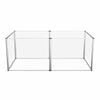 P&P Silver Transparent Acrylic Pet Playpen With Waterproof Floor Pad