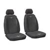 R.m.williams Rmw Longhorns Suede Velour Grey Front Car Seat Covers Universal Fit