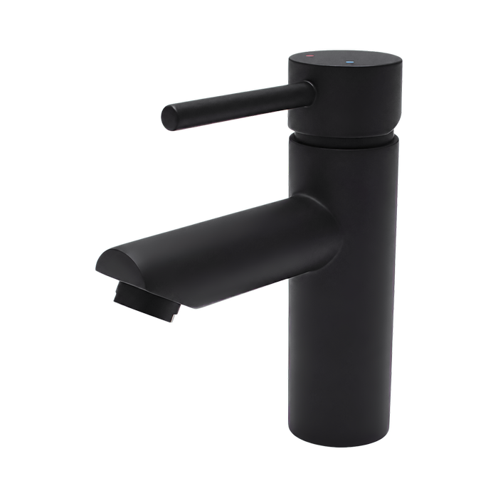 Estilo 35mm Matte Black Pin Lever Basin Mixer
