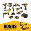 DeWALT 18V XR 4.0Ah 9 Piece Combo Kit DCZ901M2-XE