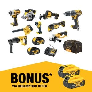 DeWALT 18V XR 4.0Ah 9 Piece Combo Kit DCZ901M2-XE