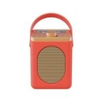 Majority Little Shelford Bluetooth & DAB Radio with Bluetooth-Red