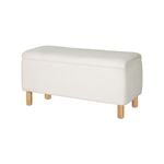 Artiss Ottoman Storage Boucle White