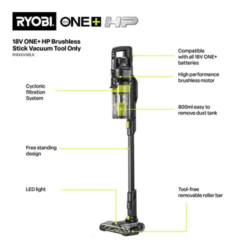 Ryobi 18V ONE HP Stick Vacuum Tool Only Bunnings Australia