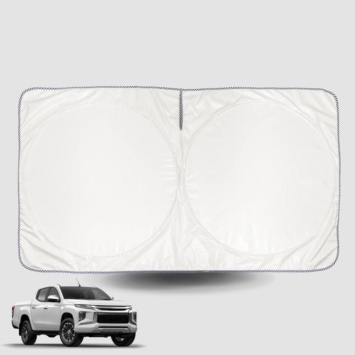 Windscreen Sun Shade for Mitsubishi® Triton Club Cab 1996-2006 Universal Fit Window Visor UV Block