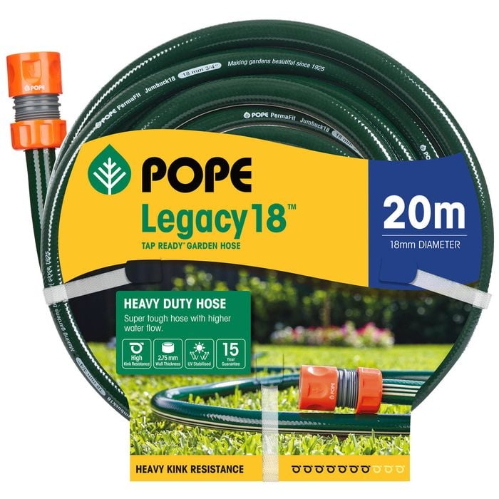 Pope 18mm x 20m Legacy Garden Hose