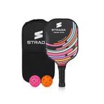 STRADIA Velocity Wave Pickleball Set (Carbon Fibre 10mm)