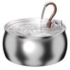 4l Automatic Electric Pet Water Fountain Dog Cat Stainless Steel Dispenser Drink Bowl