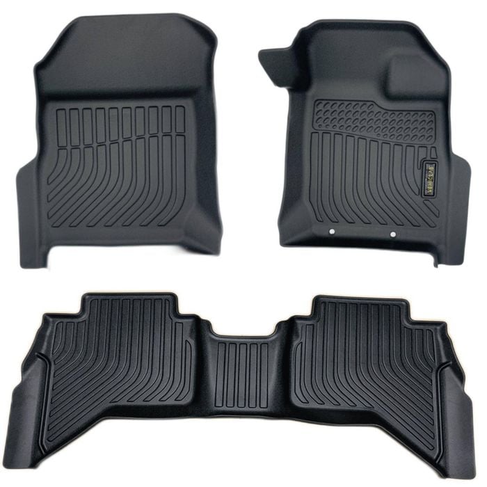 Vehiclab Isuzu D-MAX - 2020 - 2025 - RG - 3D/5D All Weather Moulded Car Floor Mats