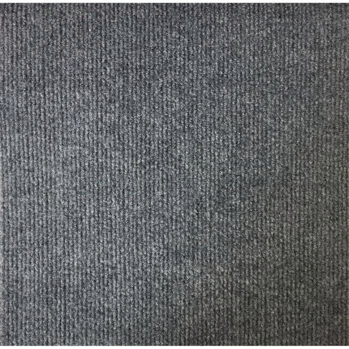 QDecor 300 x 300 1.35m² Light Grey Carpet Tile