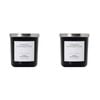 2PK French Connection Black Pomegranate 1 Wick 30hr Small Candle 158g