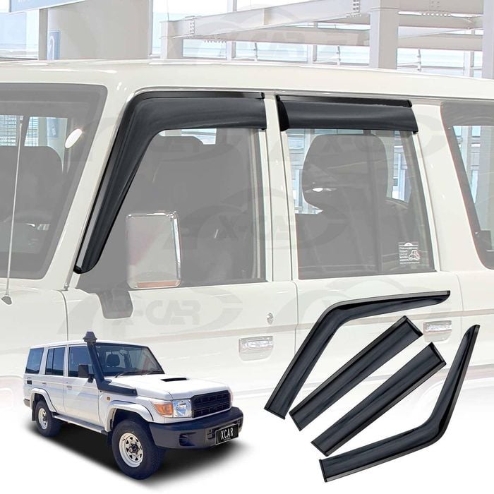 Weathershields for Toyota LandCruiser 70/76/78/79 2007-2024 Series Weather Shields Deflectors