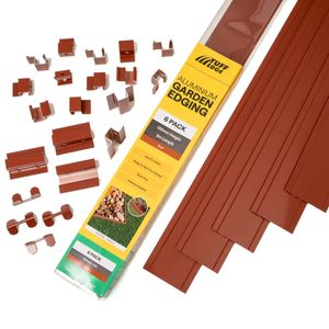 120mm Rust Aluminium Edging Kit
