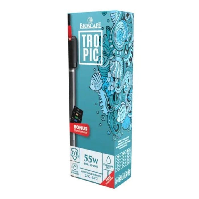 Bioscape Tropic Aquarium Heater 55w