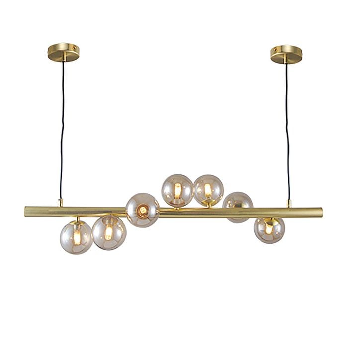 Vencha Midday 7 Light Bar Pendant - Gold