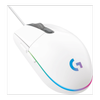 Logitech G203 Lightsync Rgb Colour Wave Optical Gaming Mouse - White [910-005791]