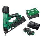 HIKOKI 18V Brushless Cordless Framing Nailer 2XMV Kit NT1865DAA HXZ