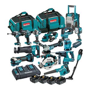 Makita 18V Brushless 15 Piece Combo Kit DLX1514TX1