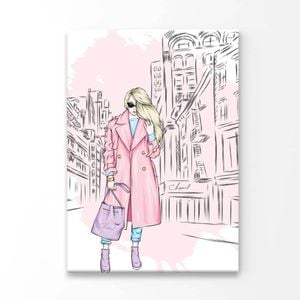 Lady Fashion Store Print 100% Australian Made 40 x 50cm (Acrylic)