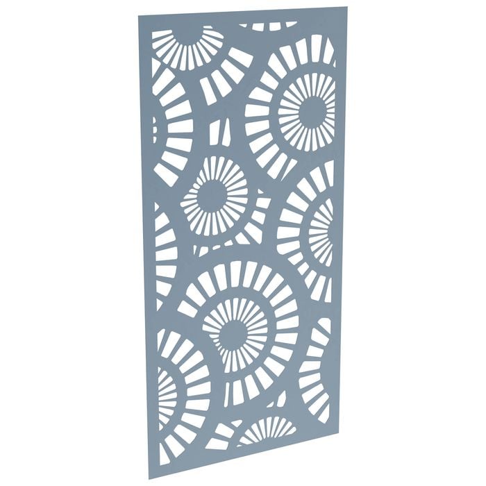 ProtectorAl 300-1200 x 1201-2400mm Deep Ocean Sunburst Unframed Solid Aluminium Decorative Panel