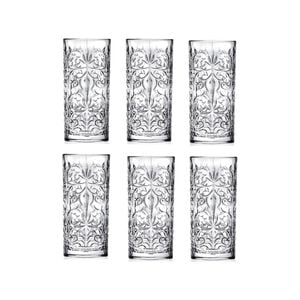 RCR Mixology Tattoo Crystal Highball Tumblers Set of 6 - 368ml