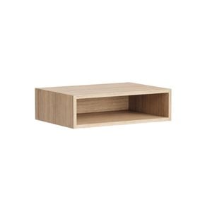 Kaboodle 400-499mm Almond Oak Customisable Deep Infill Open Shelf