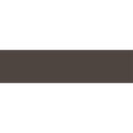 Johnson Tiles 75 x 300mm Dark Grey Gloss Ceramic Wall Tile - 50 Pack