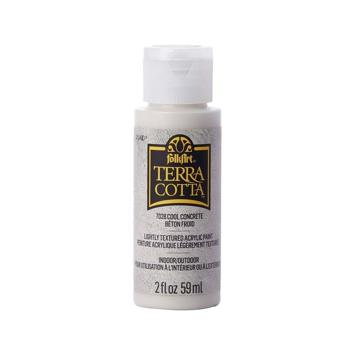 Folkart Terracotta Paint 59ml Cool Concrete