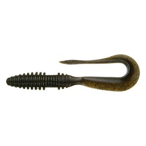 Keitech Mad Wag 7" Scented Soft Plastic Fishing Lure 101S Green Pumpkin Pepper