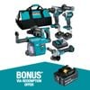 Makita Brushless 4 Piece Combo Kit DLX4148TX1