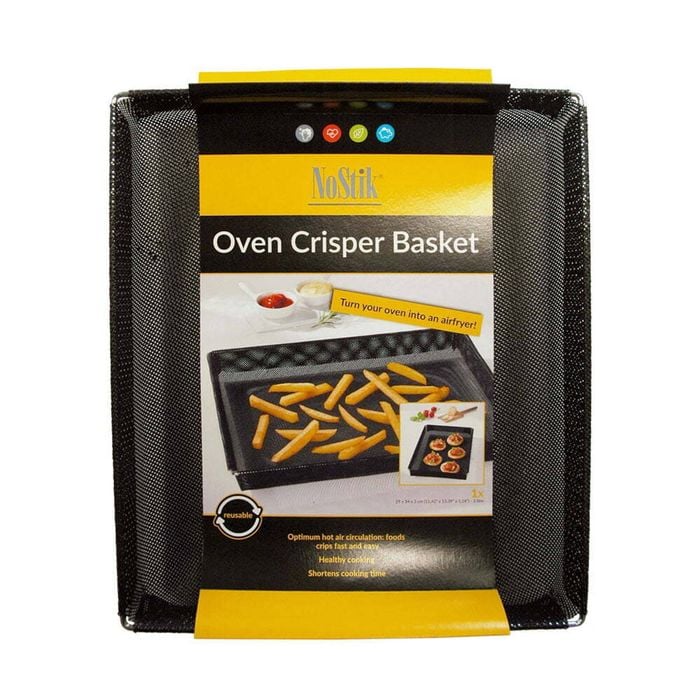 Nostik Reusable 34x29cm Crisper Basket Large - Black