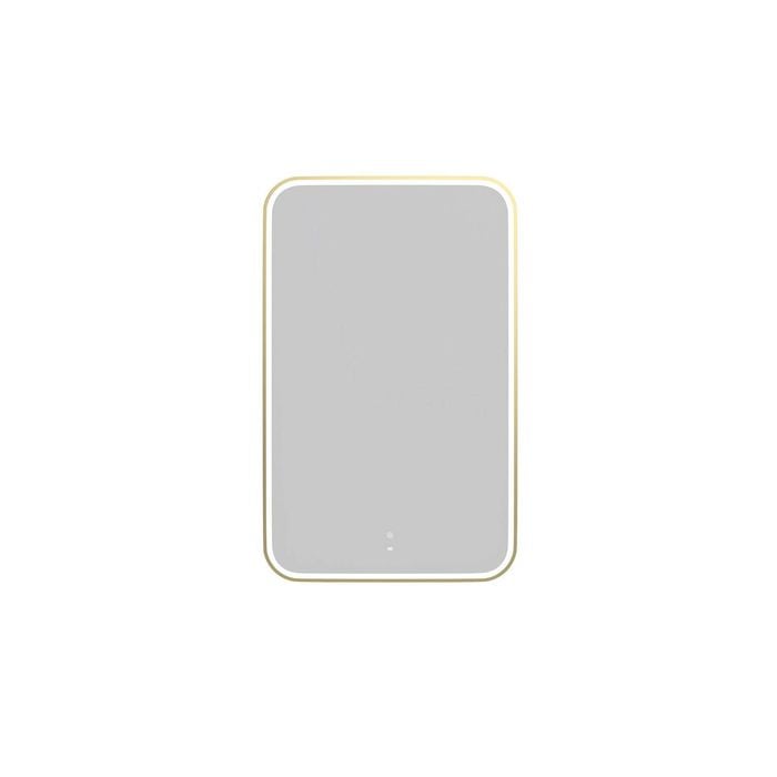 Attica 1200 x 750mm Brushed Gold Porta Soft Square LED Mirror