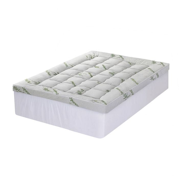 Giselle 11cm Bamboo Fabric Pillowtop Topper 1500gsm Double