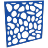 ProtectorAl 300 - 1200 x 300 - 1200mm Light Blue / Gloss White Riverstone Unframed Composite Deco Panel