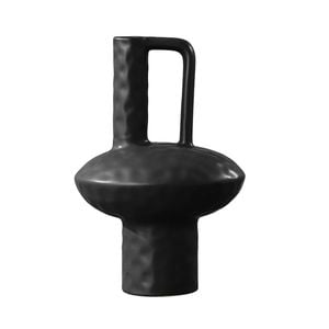 SOGA 20x30cm Black Ceramic Vase Modern Style