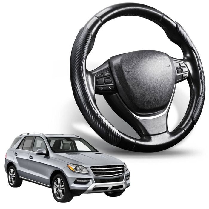 Segmented Steering Wheel Cover for Mercedes-Benz ML-Class 2012 - 2019 (W166)