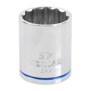 Trojan 27mm Socket 1/2" Drive 
