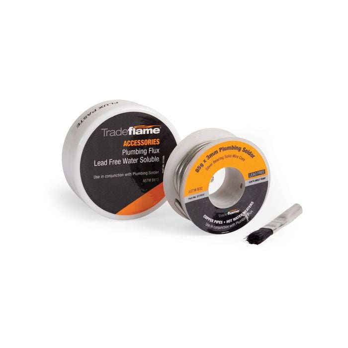 Tradeflame Solder And Flux Kit