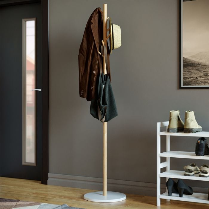 Flexi Storage Living Bamboo Coat Stand