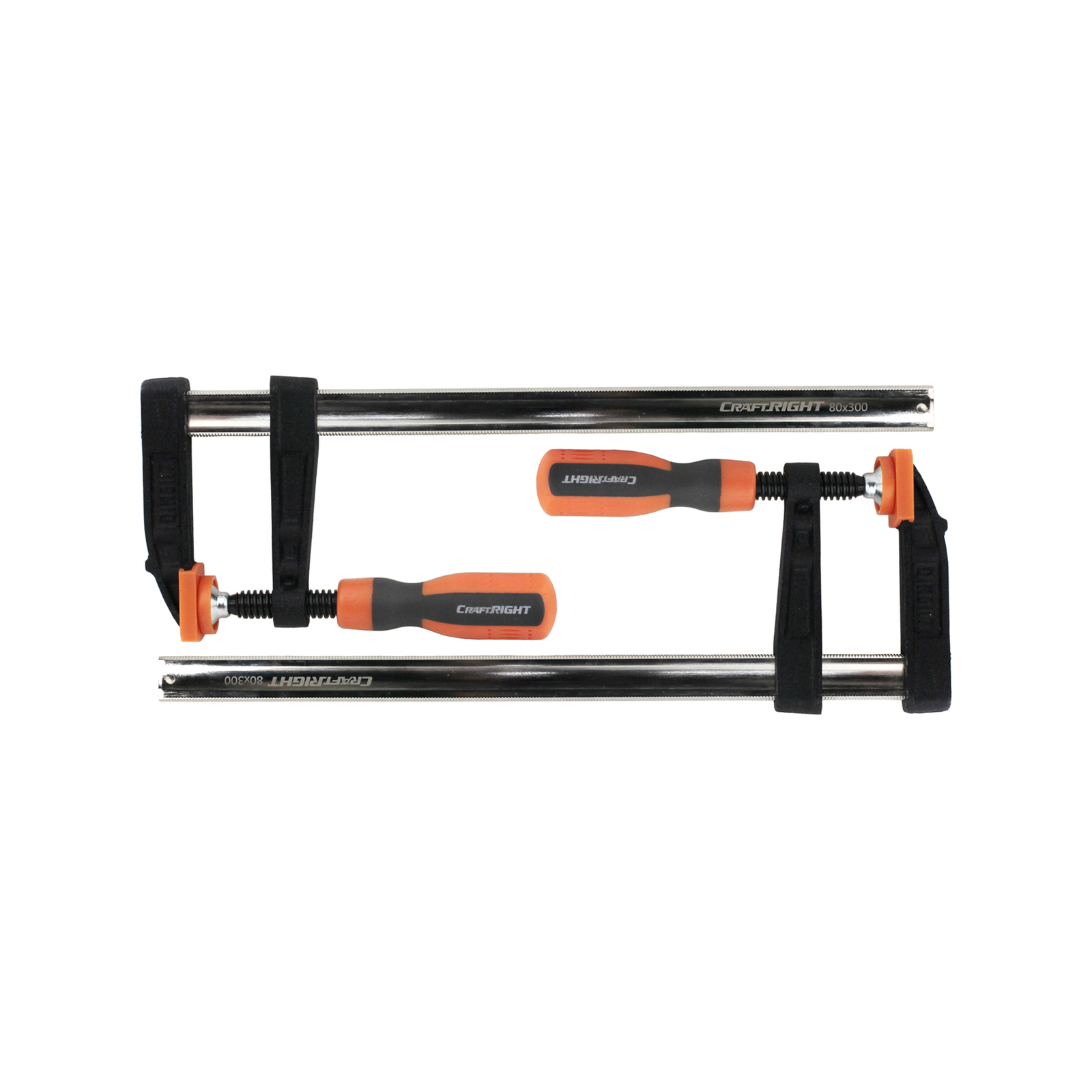 Craftright 300mm Quick Action Clamp Set - 4 Piece thumbnail 2