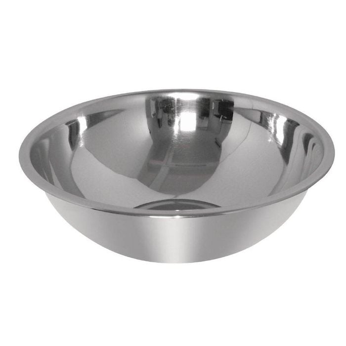 Trenton Mixing Bowl Stainless Steel Satin Finish 10.5ltr 410x110mm Commercial Kitchen Storage