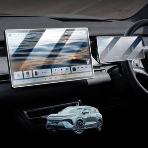 Tempered Glass Screen Protector Set for BYD SEALION 8 2026-Onwards Dash Centre Console Cover