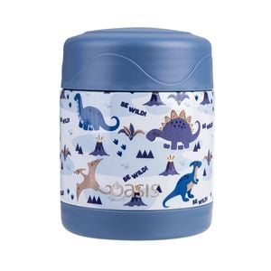 Oasis Stainless Steel Insulated Kids Food Flask Double Wall 300ml Dinosaur Land