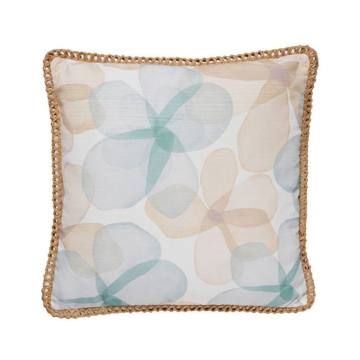 Mimosa 50 x 50cm Jade / Beige  Unwind Outdoor Cushion