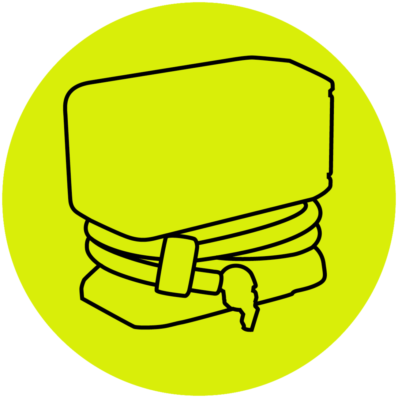 Graphic of a Ryobi power tool