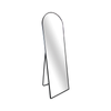 Elegant Collections 50x170cm Black Arch Standing Mirror