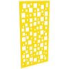 ProtectorAl 300-1200w x 1201-2400h Light Yellow/Gloss White Squares Unframed Composite Deco Panel