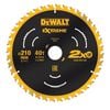 DeWALT 210mm 40T Saw Blade To Suit DWE7485 Table Saw DT20433-QZ